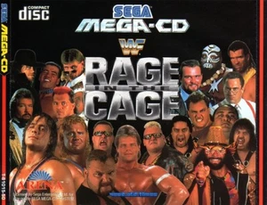 ## SEGA Mega-CD - WWF Wrestlemania: Rage in the Cage - TOP / MCD Spiel ## - Bild 1 von 1