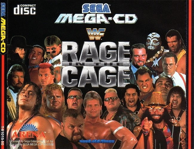 ## SEGA Mega-CD - WWF Wrestlemania: Rage in the Cage - TOP / MCD Spiel ## - Bild 1 von 1