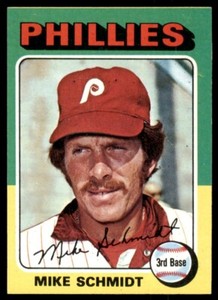 1975 Topps MINI #70 Mike Schmidt NEAR MINT  **AA-5338**