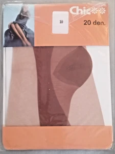 Echte Vintage Chic Nylons Perlons 20 den Gr. 10 Nylonstrümpfe Stockings - Bild 1 von 7