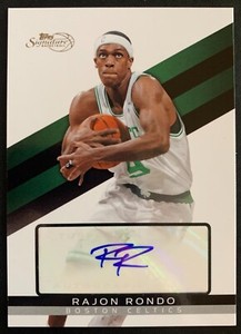 2008-09 TOPPS SIGNATURE  AUTO RAJON RONDO /1299- Looks NrMt+