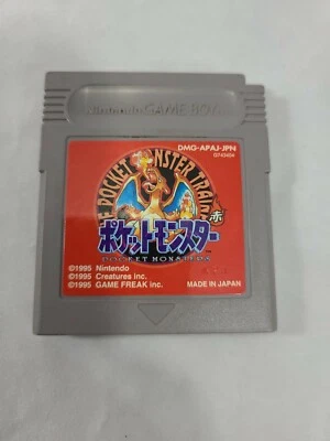 Pokemon Red Game Boy Color Japanese Import GB Japan Pocket Monsters RARE  - Image 1 of 2