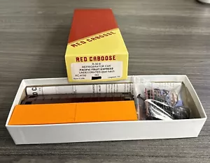 Red Caboose HO Kit #RC-4150 R-30-9 Refrigerator Car - Pacific Fruit Express NIB! - Picture 1 of 6