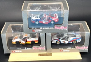 Corgi Detail Cars - 1:43 Scale - 3 Car Set with Wooden Display Plinth - Picture 1 of 17