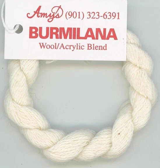 Burmilana Wool Acrylic Blend Needlepoint Crewel Cross Stitch 40 yd Your Choice - Image 1 of 1
