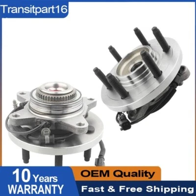 2 Front Wheel Bearing Hub for 2011-2014 Ford F-150 Expedition Navigator 4WD 6LUG - Imagem 1 de 4