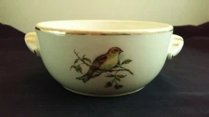 Vintage Pilivite Porcelain Made in France Bird Bowl, sugar creamer or soup - Picture 1 of 7