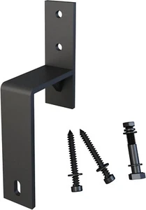 Sliding Door Bypass Bracket, Matte Black - Stone Harbor Hardware 69913-19 - Picture 1 of 1