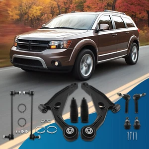 12x Front Control Arm Stabilizer Bar Link Tie Rod Kit for Dodge Journey 2009-20 - Picture 1 of 13
