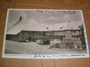 Schauinsland Freiburg Hotel zur Halde 1941 Feldpost Autos - Picture 1 of 2