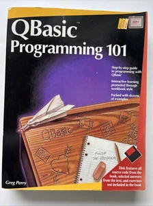 QBASIC PROGRAMMING 101 By Greg Perry Copyright 1993 Very Good Condition NO DISK - Bild 1 von 4