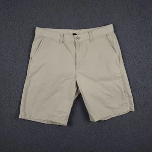 PATAGONIA Shorts Mens W32 Beige Chino All Wear 10" 100% Organic Cotton Canvas - Picture 1 of 11