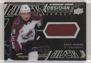 2020-21 SPx UD Black Obsidian Jersey /249 Cale Makar #OJ-MA