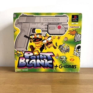 Coffret Point Blank + G-Con 45 Playstation 1 PAL CIB RARE - Photo 1/11