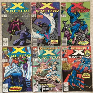 X-Factor (Marvel 1986 series) huge 44-comic lot assorted #55-#130 free shipping! - Picture 1 of 12