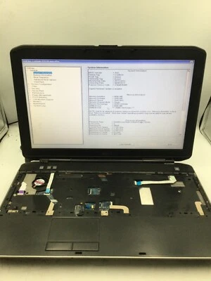 DELL LATITUDE E5530 - FOR PARTS/BOOTS TO BIOS -MISSING KEYBOARD-INTEL I5 3340-BB - Image 1 of 4
