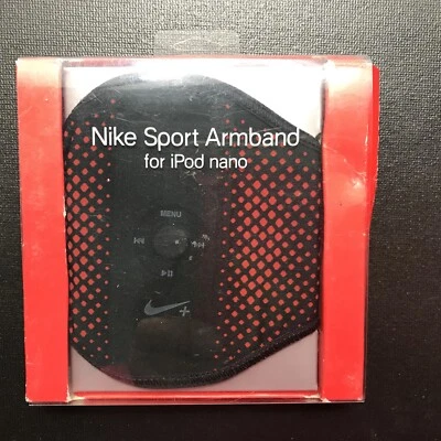 Nike AC1126 Plus Sport Armband for iPod Nano Black/Red - Image 1 of 4