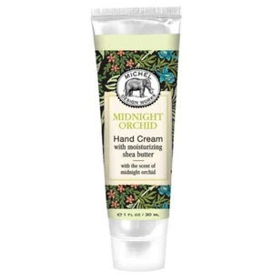 ✿ Nuevo MICHEL DESIGN WORKS Manteca de Karité Crema de Manos ORQUÍDEA MEDIANOCHE Amapola Jazmín - Imagen 1 de 2
