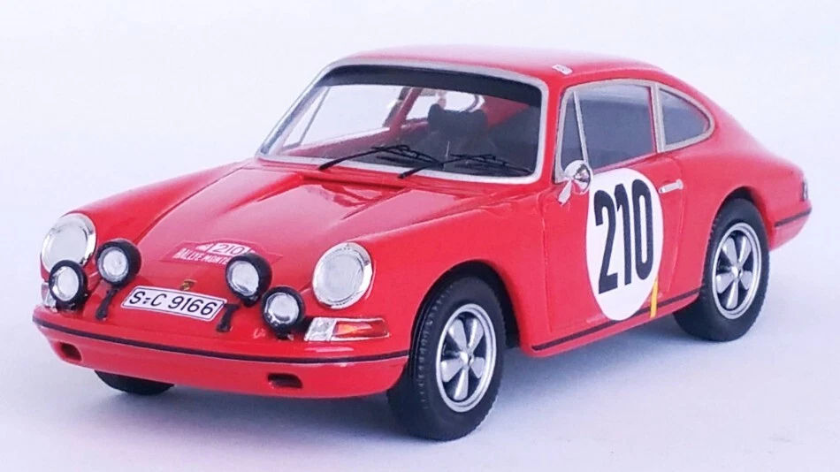 Trofeu PORSCHE 911 T 1st MONTE CARLO RALLY 1968 ELFORD-STONE 1:43 - Immagine 1 di 1