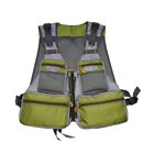 Mens Photography Hiking Multi-Pocket Fishing Waistcoat Outdoor Fly Fishing Vest