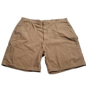 Carhartt Tan Size 42 Carpenter Canvas Work Shorts - Picture 1 of 7