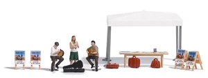 Busch 7846 Straßenmusikanten, Bausatz, H0 - Bild 1 von 2