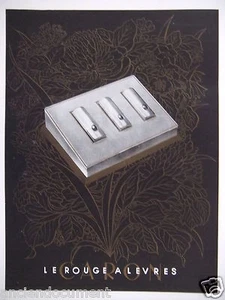 PUBLICITÉ 1948 LE ROUGE A LÈVRES - ADVERTISING - Imagen 1 de 1