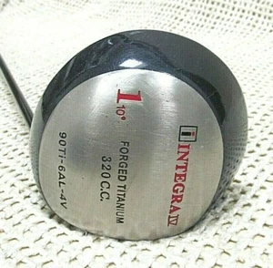 INTEGRA IV 320cc Forged Titanium 10* Degree Driver RH ~ Lite Flex Graphite Shaft - Picture 1 of 9