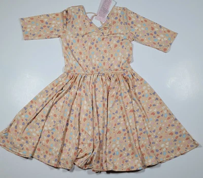 Dot Dot Smile Girls Ballerina Dress Size 7 Colorful New    - Image 1 of 4