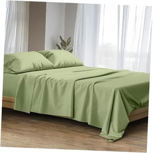 100% Egyptian Cotton Sheets California King Size - 1500 Thread Count 4 PC Cal - Picture 1 of 7