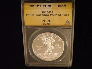 2016-P National Park Service ANACS PF 70 - Picture 1 of 2