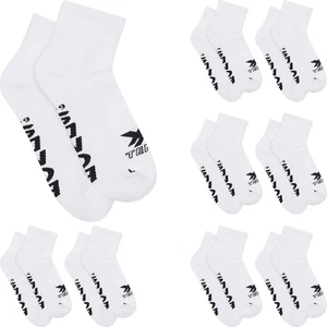 9 Pairs Bonds X-Temp 1/4 Quarter Crew Above Ankle Mens Cotton Sports Socks Bulk - Picture 1 of 4