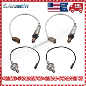 NEW 4pcs Upstream&Downstream O2 Oxygen Sensor For INFINITI Q50 Q60 3.0L Turbo - Bild 1 von 11