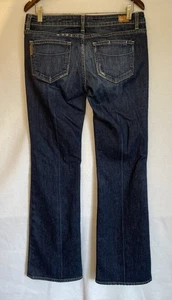 PAIGE Premium Denim Laurel Canyon Lowrise Bootcut Jeans Size 31x33 Stretch USA - Picture 1 of 9