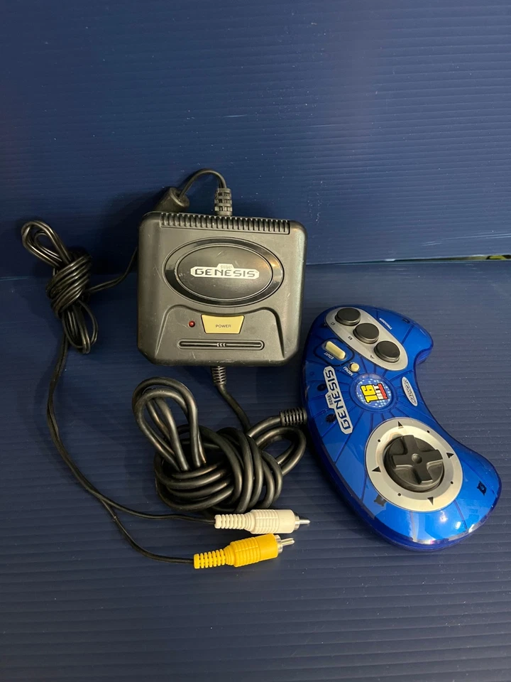 Sega Genesis Mini Console Radica 16 Bit Power 6-in-1 Plug & Play Tested - Image 1 of 1