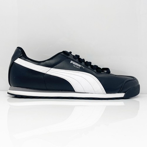 Scarpe sneakers casual Puma uomo Roma Basic 353572 11 nere taglia 15