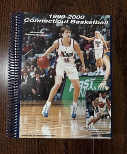 1999-2000 UCONN Huskies Connecticut Women's basketball spiral bound book - Picture 1 of 3