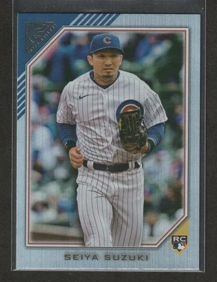 2022 Topps Gallery - Seiya Suzuki #137 Rainbow Foil (RC) - Image 1 of 2