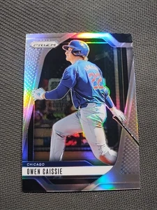Panini Prizm Owen Caissie 2025 #89 Silver Prizm Chicago Cubs⚾⚾💥 - Imagen 1 de 2