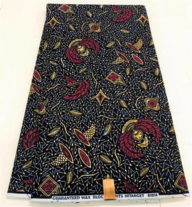 Estampado de cera africana Ankara de alta calidad, 100 % algodón, se vende por 6 yardas- - Imagen 1 de 2