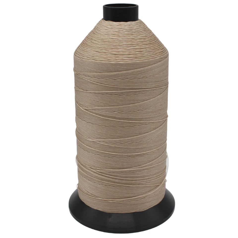 Hilo para tapicería de nailon bronceado claro talla 207, Tex 210, 16 OZ 1900 yardas Foto 1 de 1