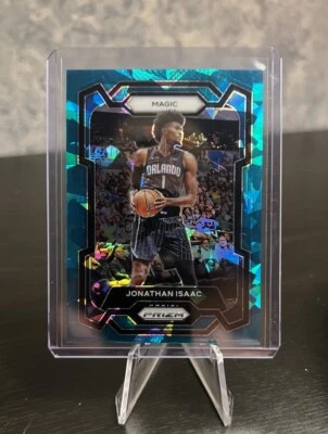 2023-24 Panini Prizm Jonathan Isaac Teal Ice #/225 - Image 1 of 3