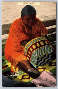 AK Indianer Korbweber - Bild 1 von 2
