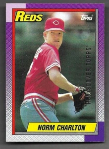 Actualización Topps 2017 redescubrir Topps 1990 #289 Norm Charlton Reds plata estampada - Imagen 1 de 2
