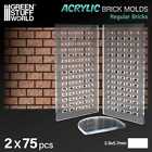 Green Stuff World Acrylformen Ziegel Acrylic Brick Molds