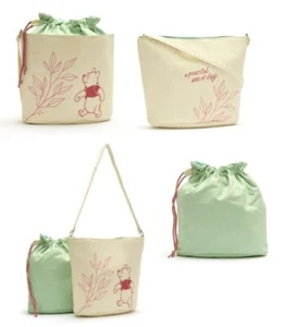 Disney Store Winnie the Pooh Bucket 2 in 1 Bag tote over the shoulder - Picture 1 of 7