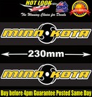 MINN KOTA X2 Stickers Decals Suit Electric Motor Riptide I-PILOT  Fishing Boat