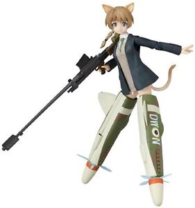 figma 106 Strike Witches Lynette Bishop Figure Max Factory F/S w/Tracking# Japan