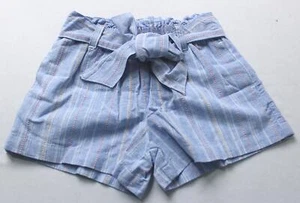 Habitual Girl's Cotton Striped Tie Waist Shorts BE5 Multicolor Size 5-6 NWT - Picture 1 of 5