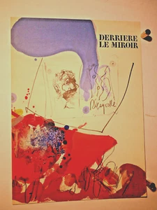 Paul Rebeyrolle, Lithograph, Derriere le Miroir #163 / cover  (1967) 15 x 11 in - Picture 1 of 2